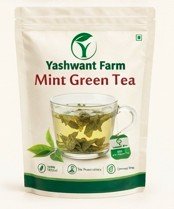 Mint Green Tea – 2 g sachets, 100 sachets per box